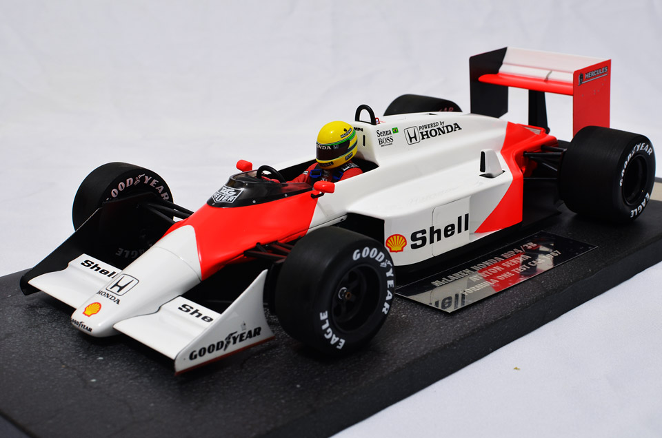 AYRTON SENNA 1987 MCLAREN MP4/3B 1:18